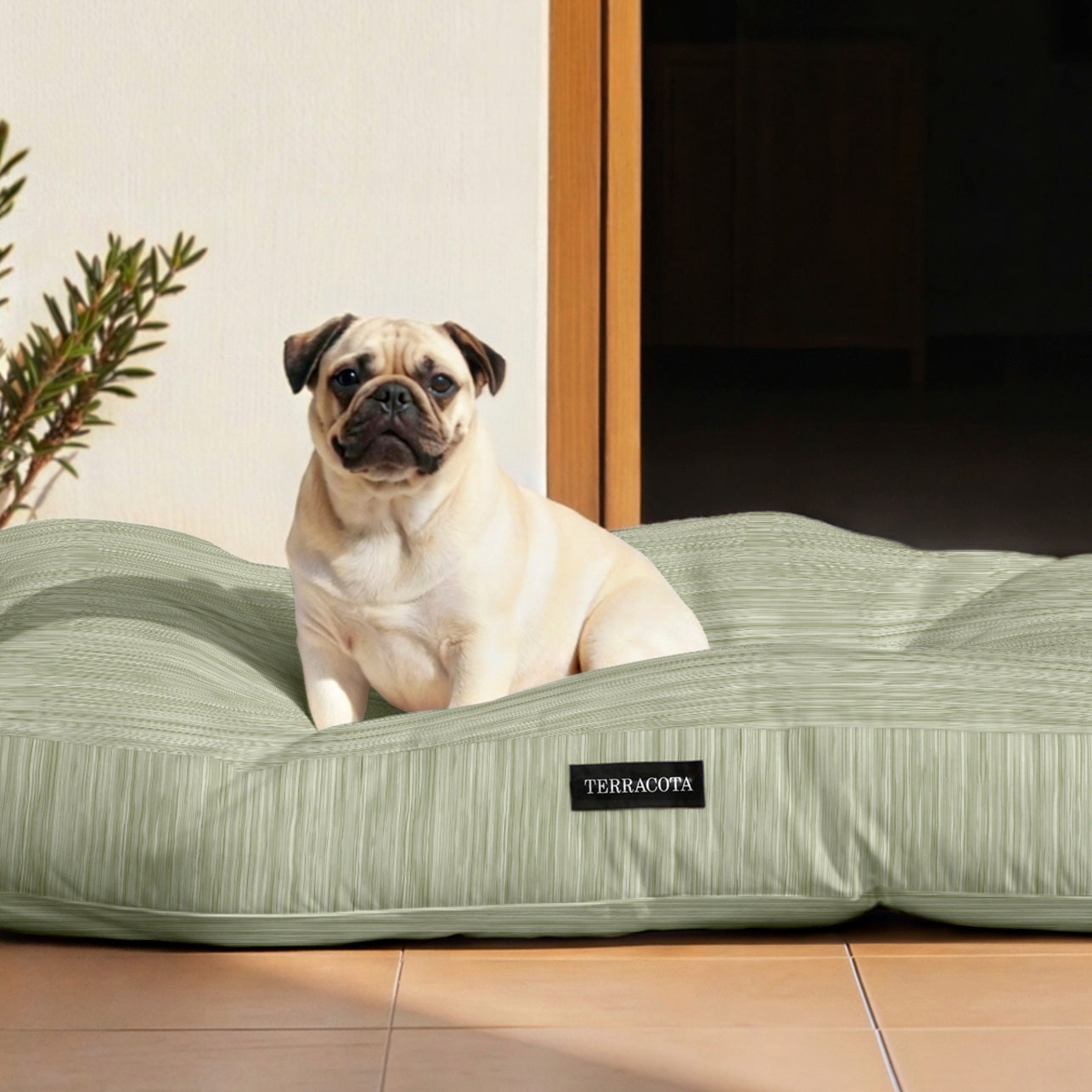 Cama para mascotas 100% algodón antimanchas Lesa 125 Desert Sage
