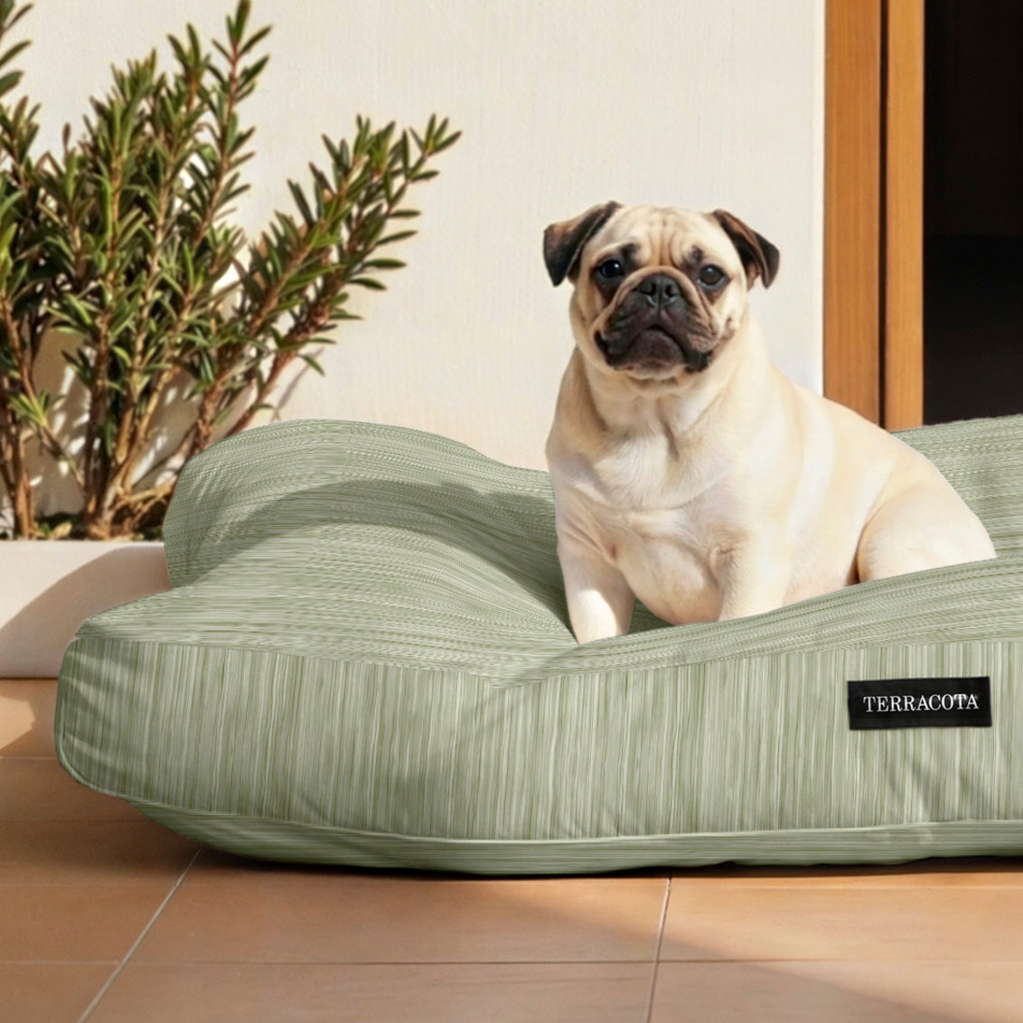 Cama para mascotas 100% algodón antimanchas Lesa 125 Desert Sage