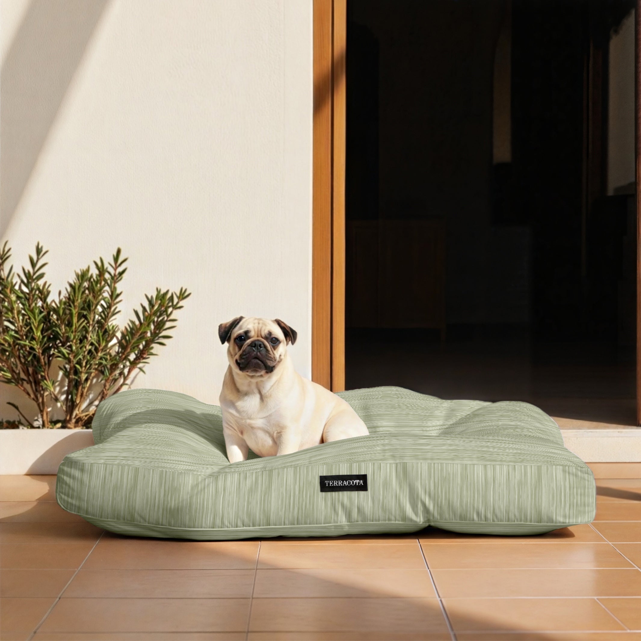 Cama para mascotas 100% algodón antimanchas Lesa 125 Desert Sage