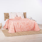 Colcha de verano estampada Estarit Coral