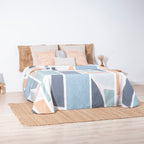 Colcha de verano estampada Peñíscola