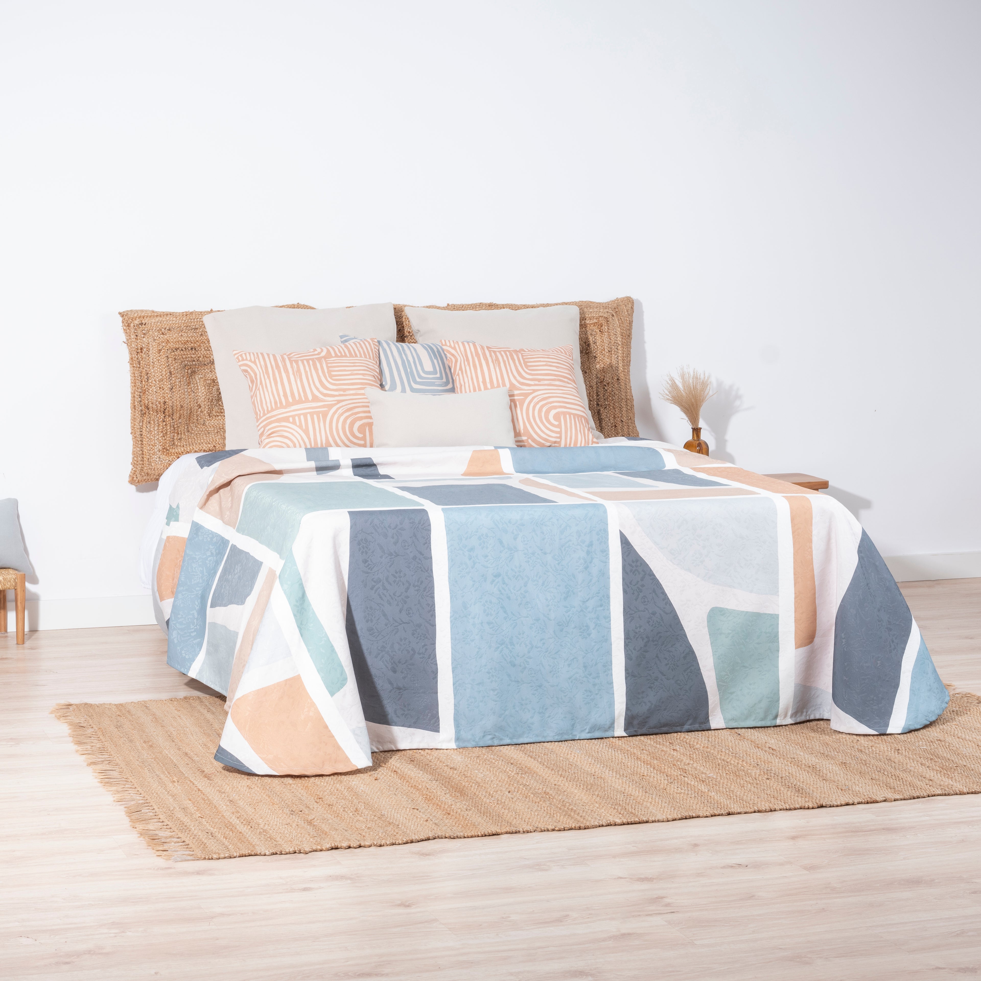 Colcha de verano estampada Peñíscola