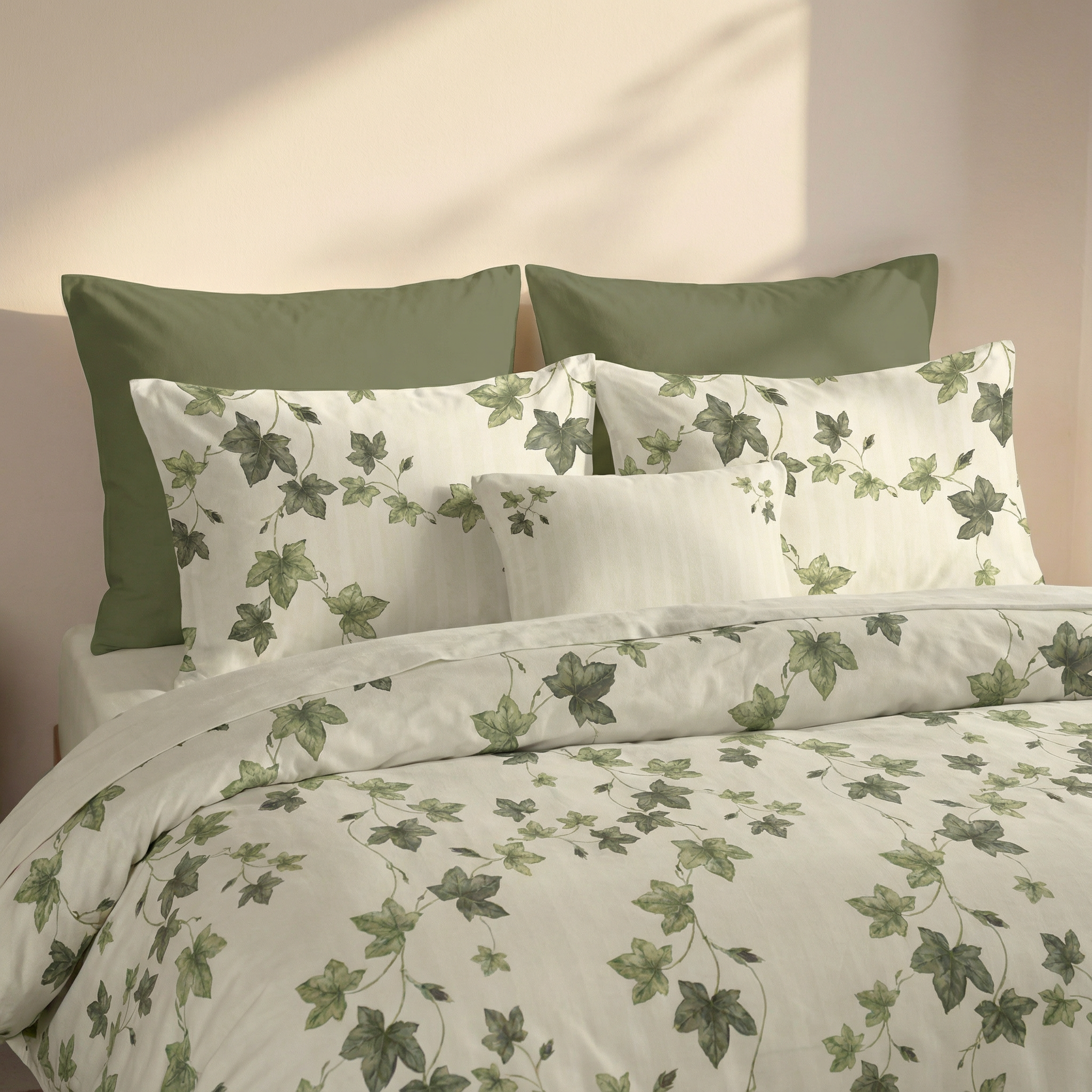 Housse de couette en percale Navarres, 200 fils au pouce carré