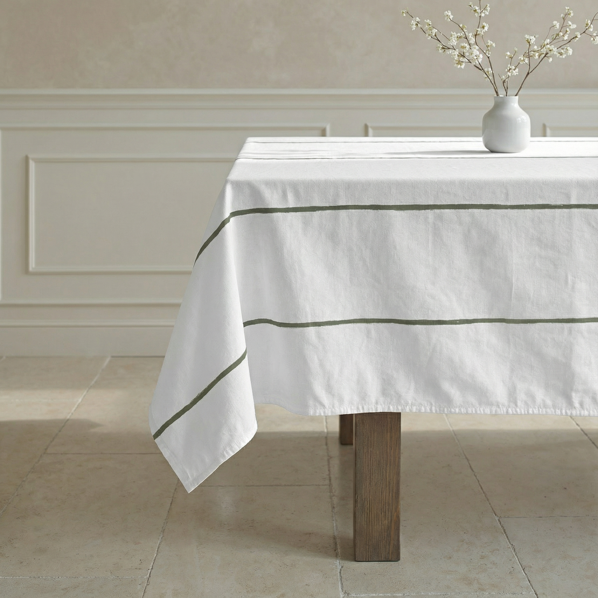 Drap housse Begur Coral percale 200 fils