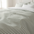 Funda nórdica Tabarca Verde percal 200 hilos