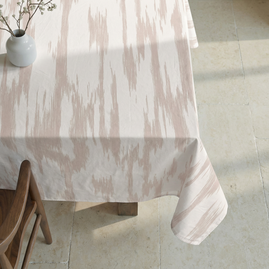 Fitted sheet Begur Coral percale 200 threads