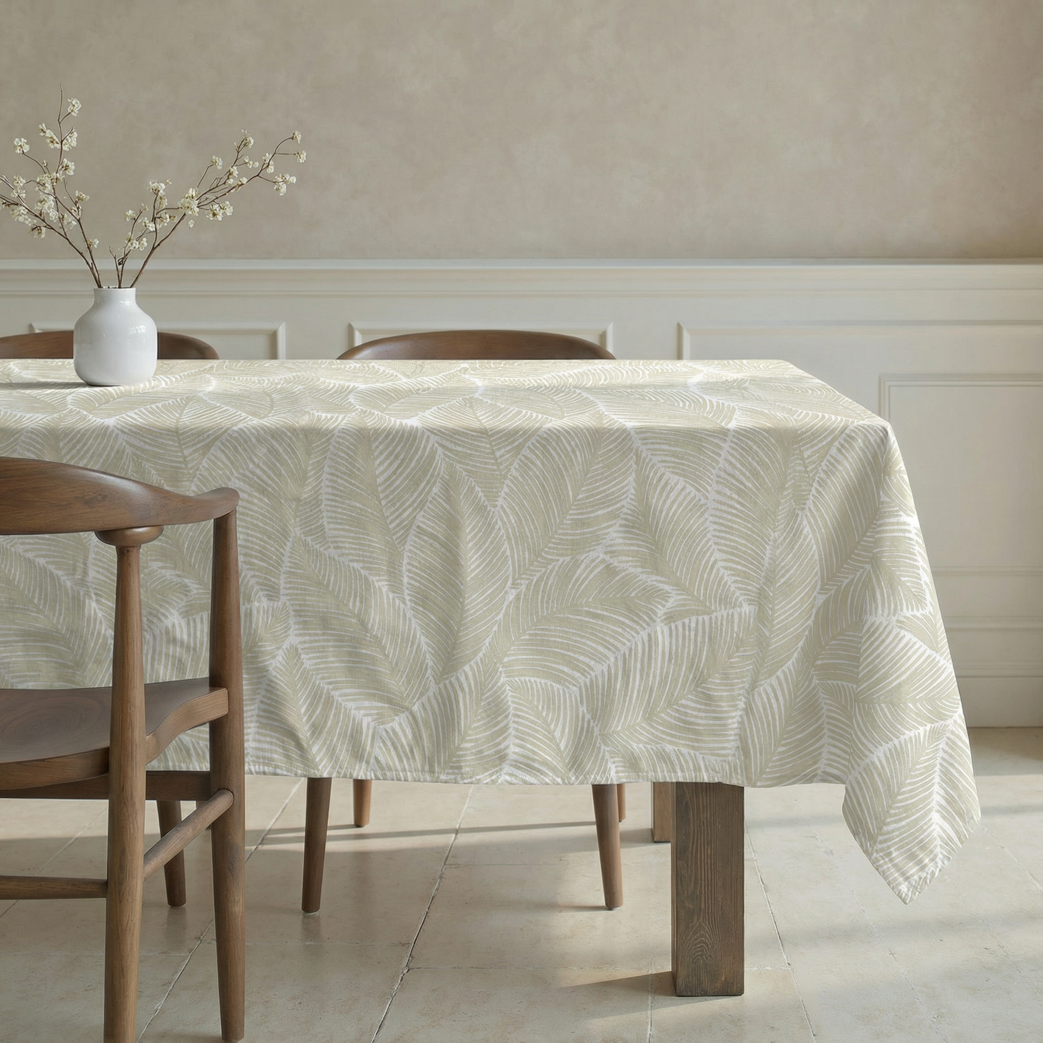 Drap housse Begur Coral percale 200 fils