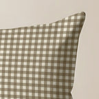 Funda de cojín 100% algodón 30x50 cm Aielo Marron Pequeño