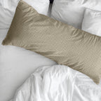 Taie d'oreiller Aielo marron, petite taille, percale 200 fils/cm²
