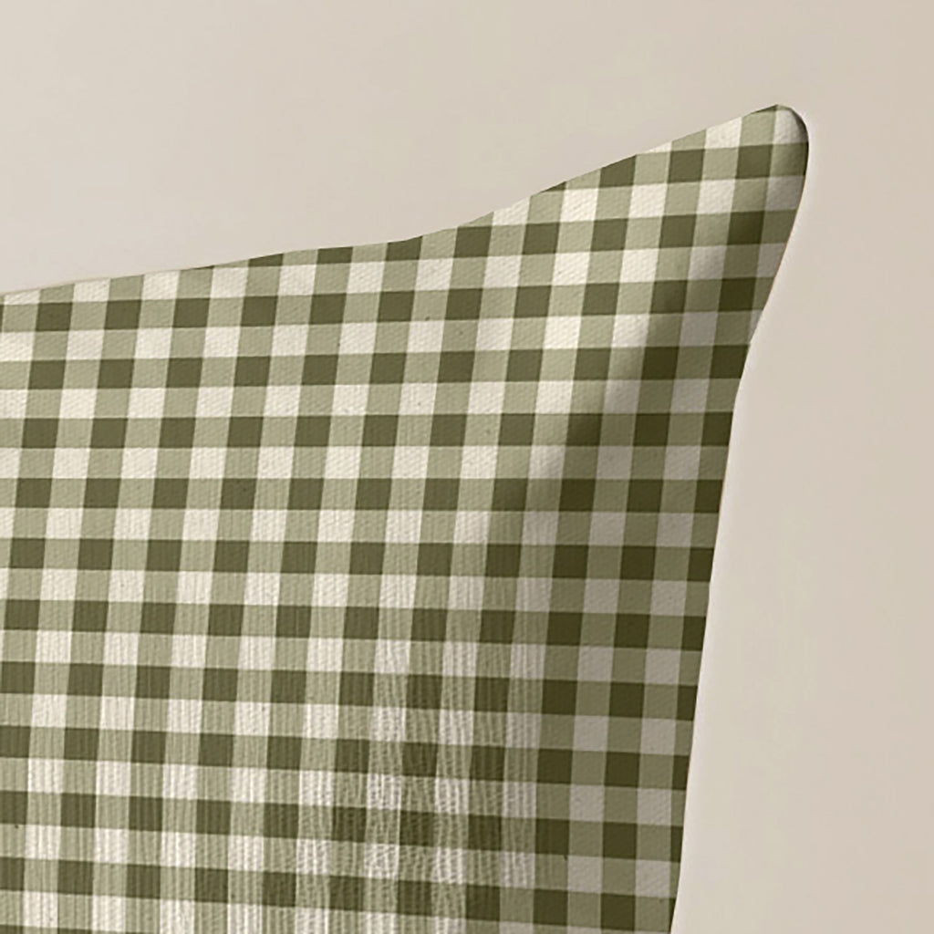 Funda de cojín 100% algodón 30x50 cm Aielo Verde Pequeño