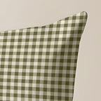 Funda de cojín 100% algodón 30x50 cm Aielo Verde Pequeño