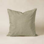 Funda de cojín 100% algodón 50x50 cm Aielo Verde Pequeño