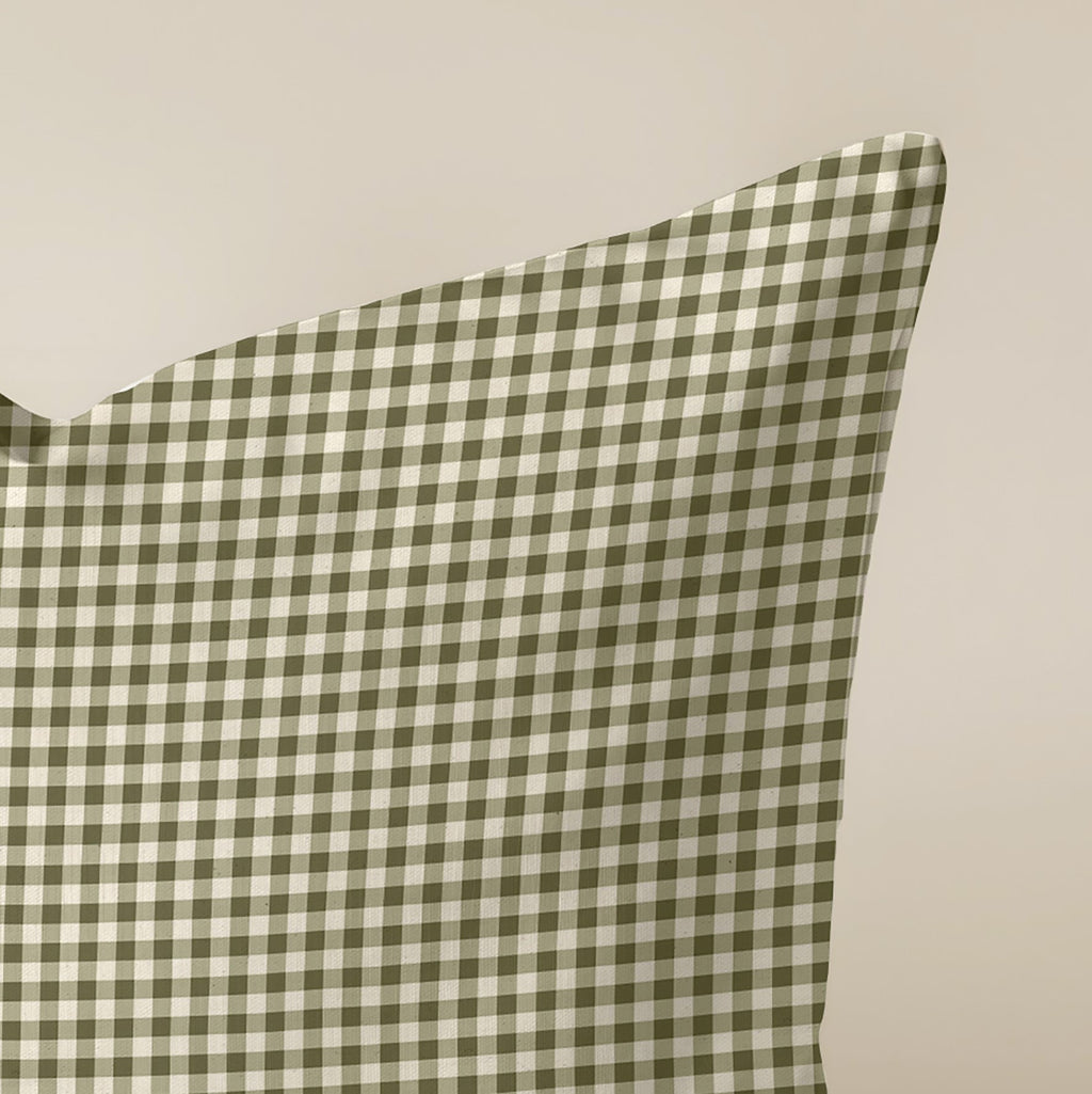 Funda de cojín 100% algodón 50x50 cm Aielo Verde Pequeño