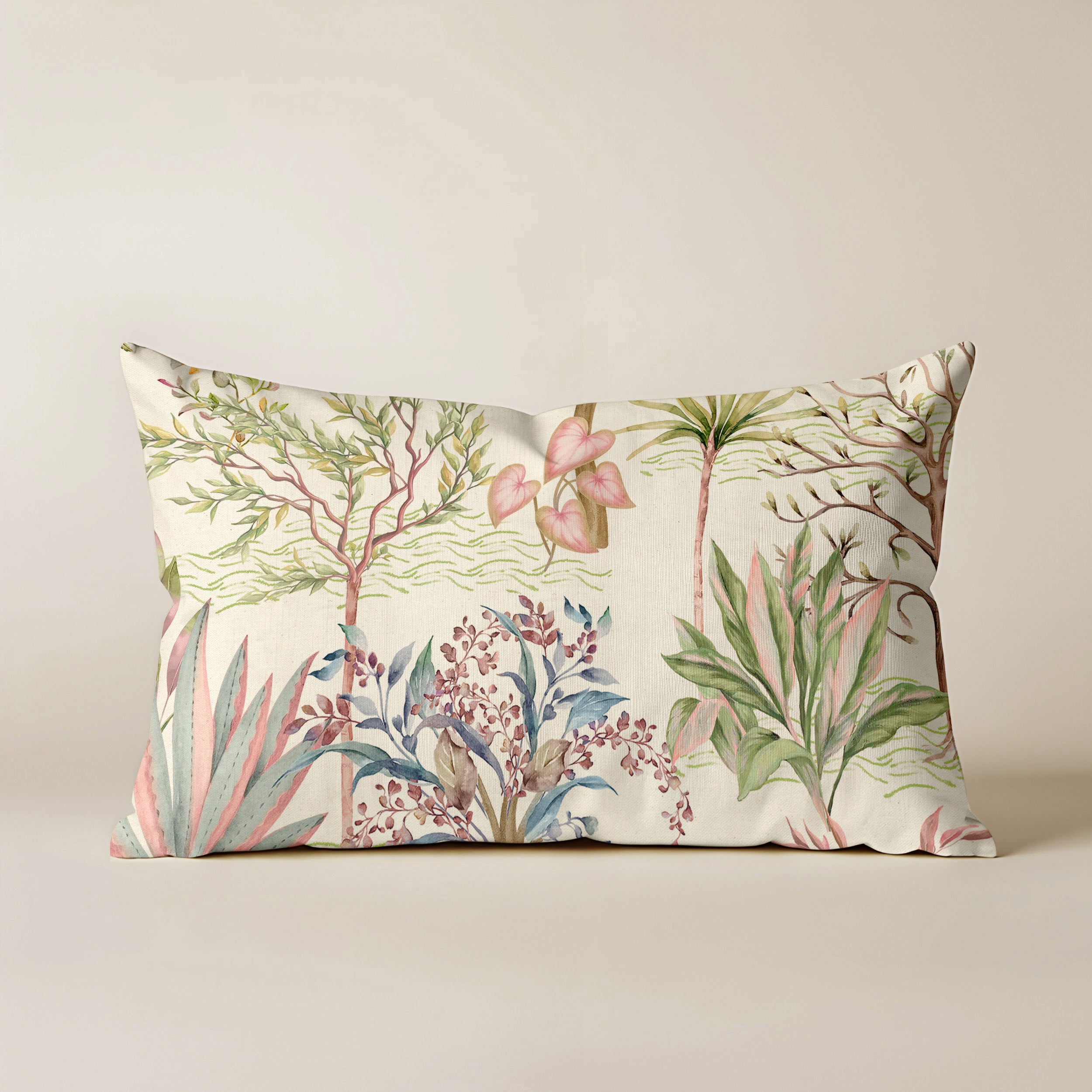 Funda de cojín 100% algodón 30x50 cm Alcudia