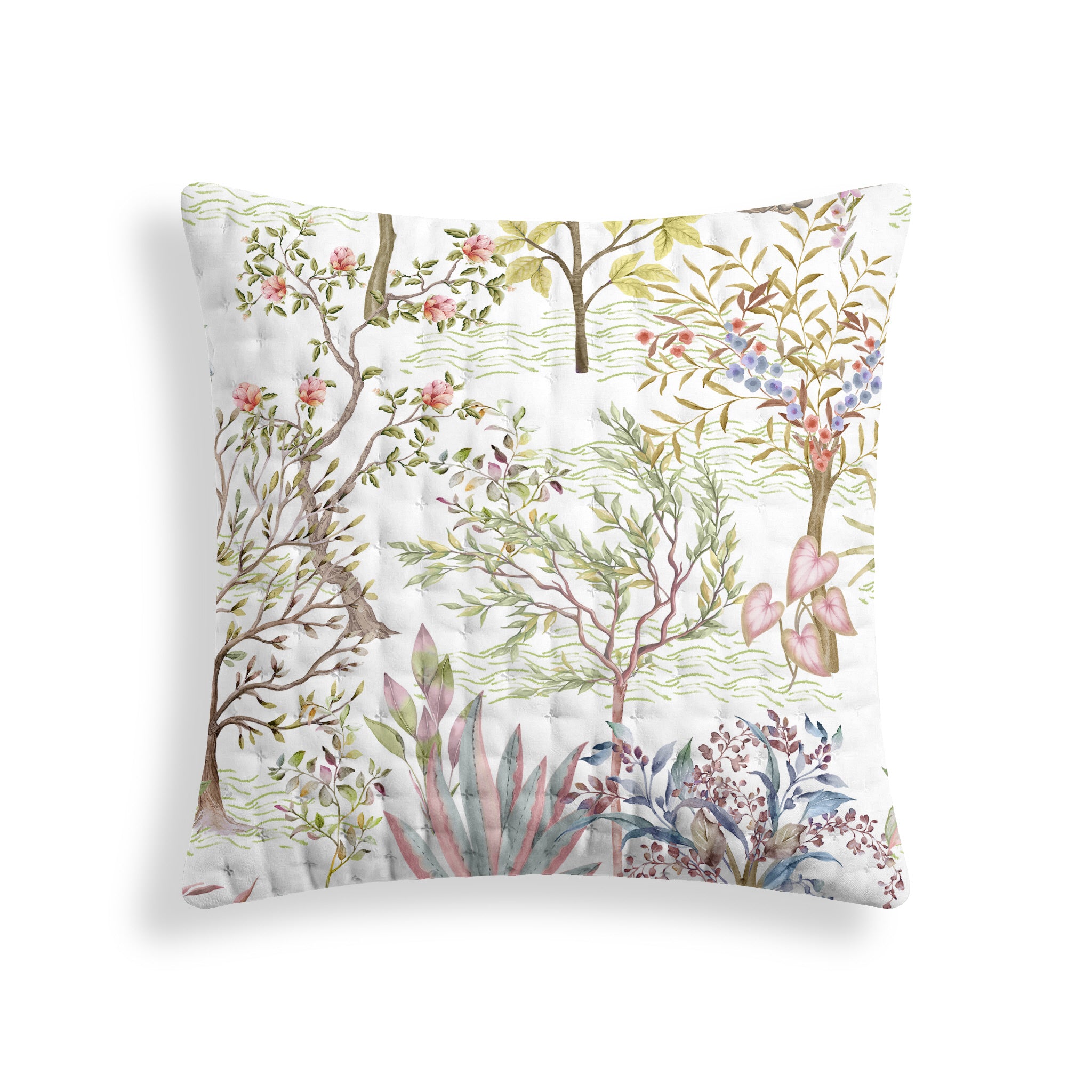 Alcudia printed quilted pillowcase