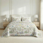 Alcudia printed bedspread with a soft feel