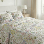 Alcudia printed bedspread with a soft feel