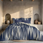Algemesí Blue Duvet Cover 200 Threads
