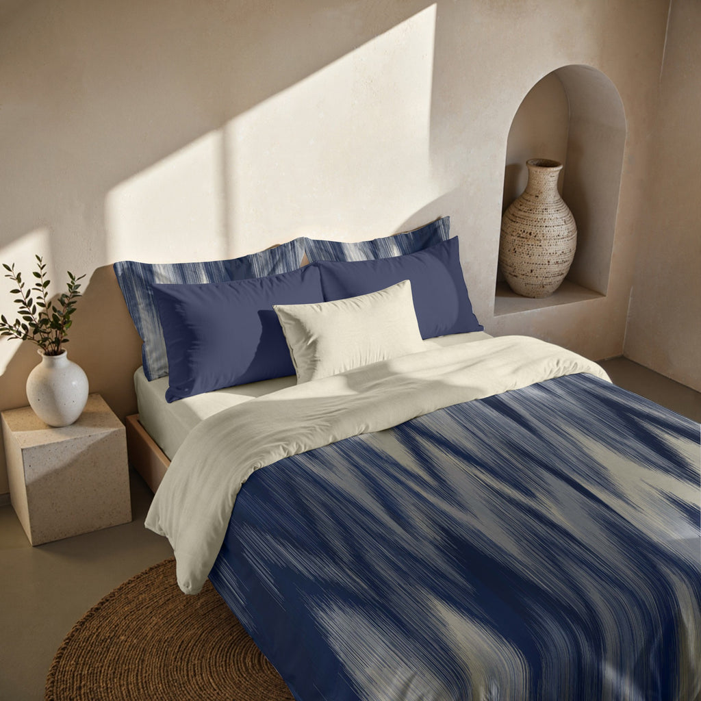 Algemesí Blue Duvet Cover 200 Threads