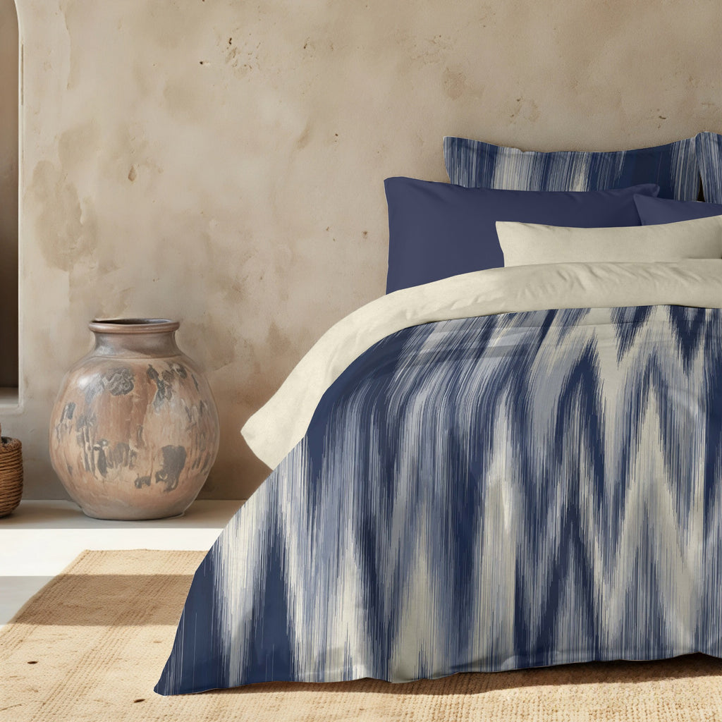 Algemesí Blue Duvet Cover 200 Threads