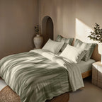 Algemesí Green Duvet Cover 200 Threads