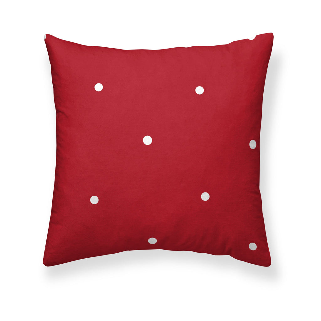 Funda de almohada Laponia 47 Rojo 100% algodón 80x80 cm