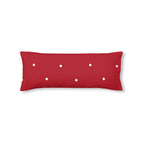 Funda de almohada Laponia 47 Rojo 100% algodón