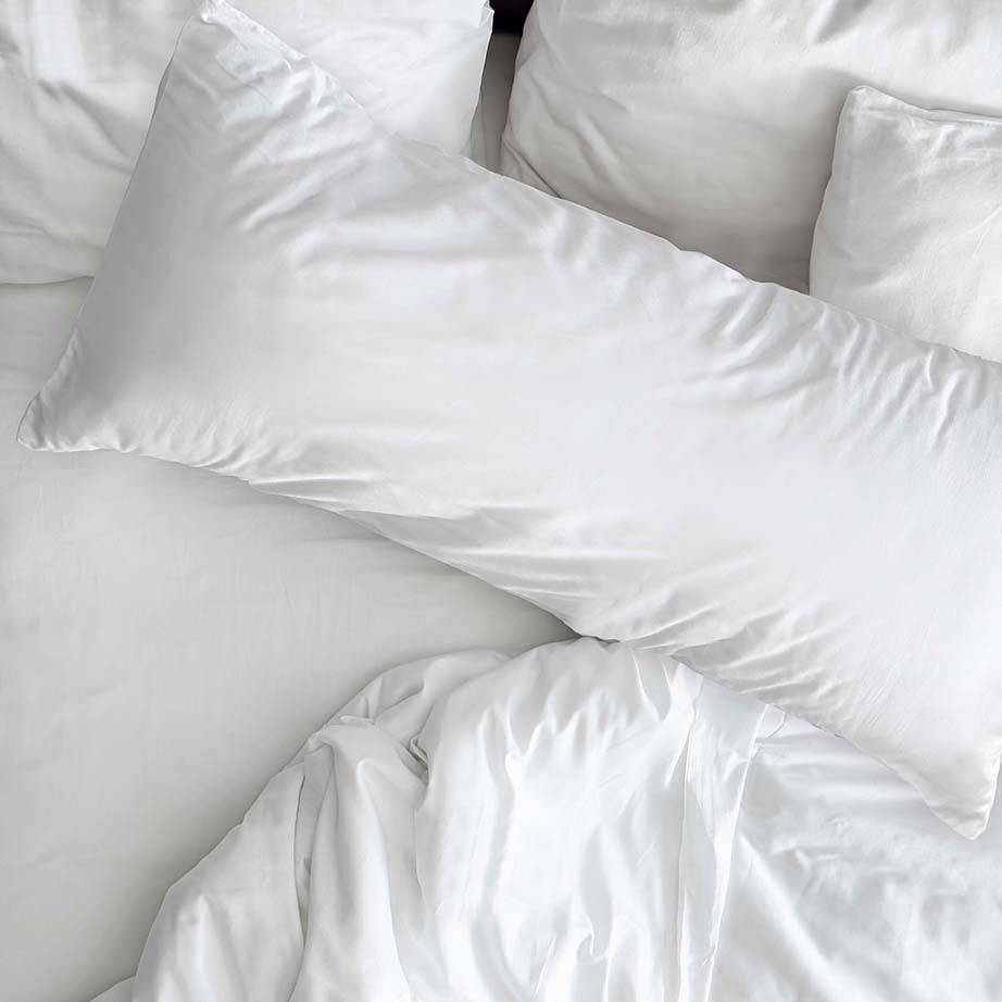 Optical White Percale Pillowcase 200 Thread Count