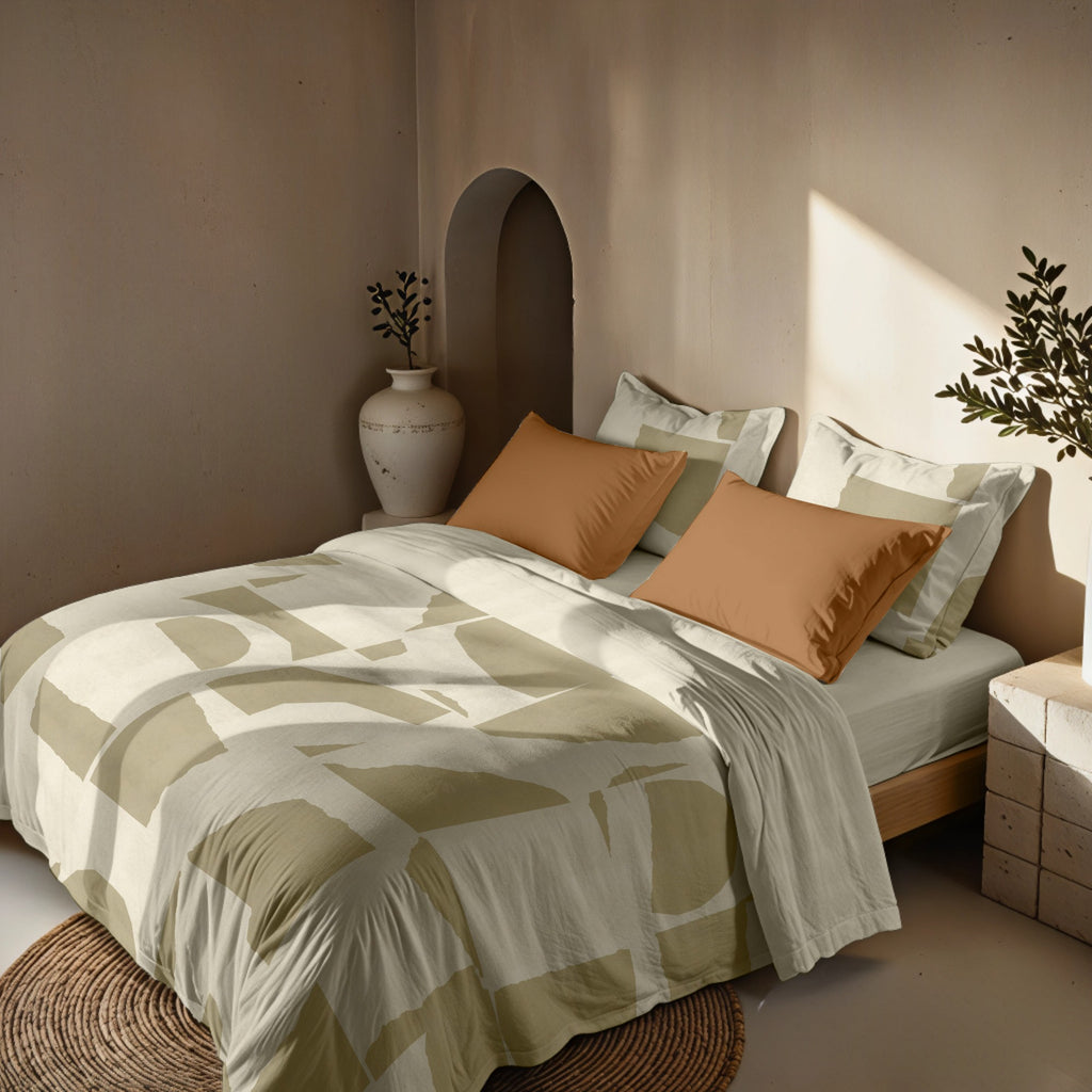Almoradí 300 thread poplin duvet cover
