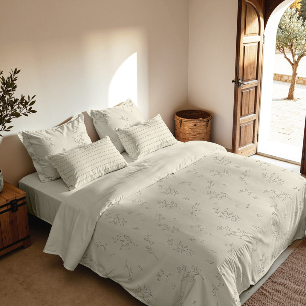 Alzira 300 thread poplin duvet cover