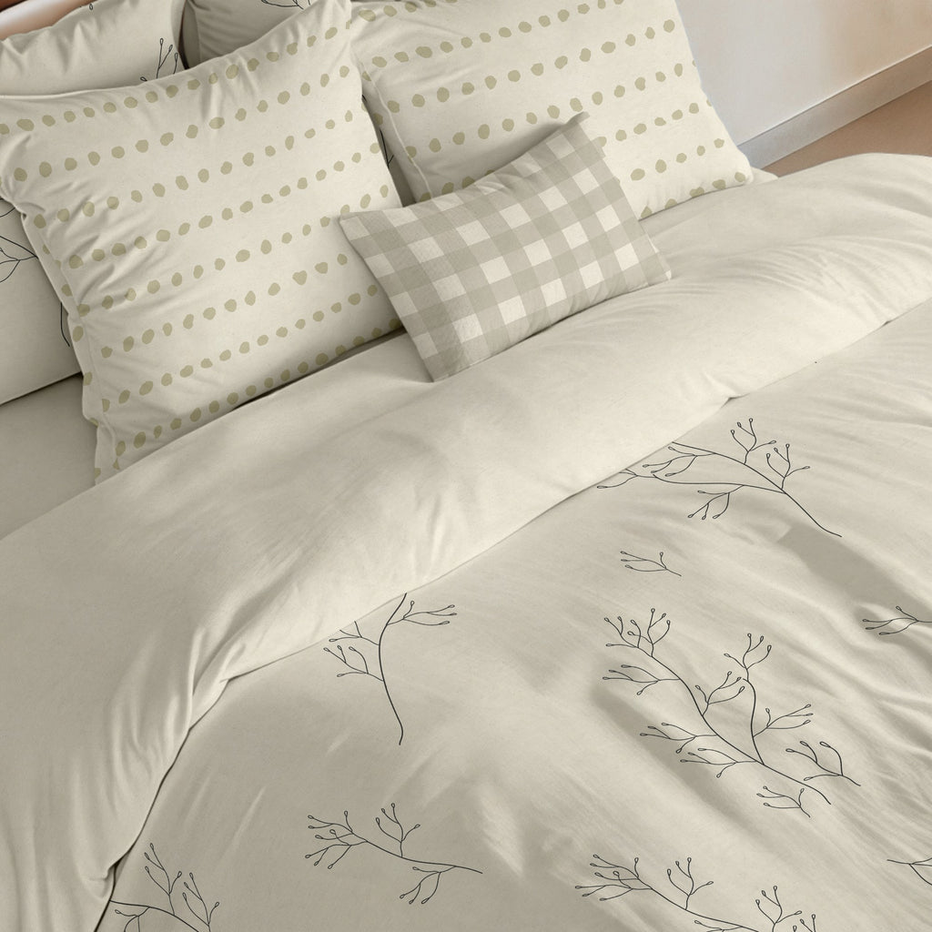 Alzira 300 thread poplin duvet cover