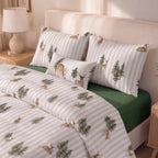 Edredón estampado acolchado Arbolina 35 tacto suave