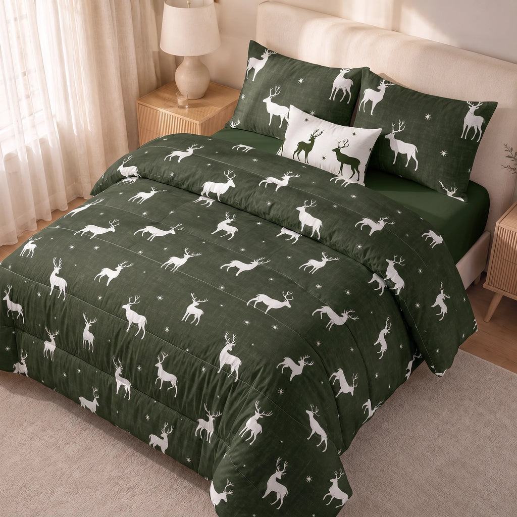 Edredón estampado acolchado Arbolina 41 tacto suave