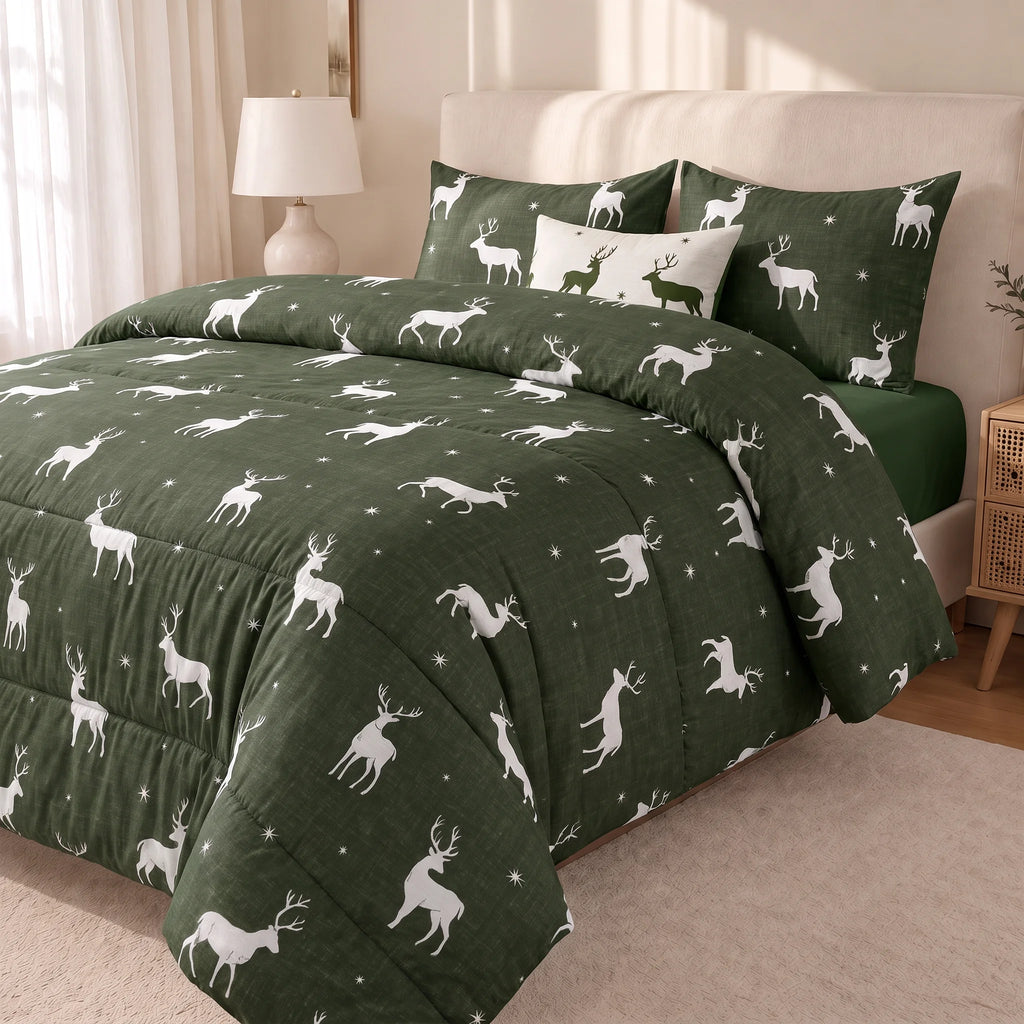 Edredón estampado acolchado Arbolina 41 tacto suave