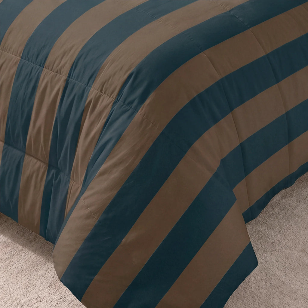 Edredón estampado acolchado Asme tacto suave