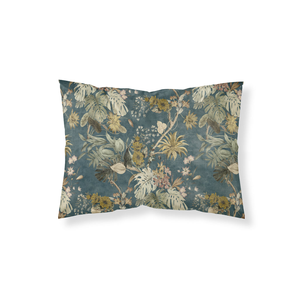 Funda de almohada Aspe Azul percal 200 hilos