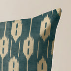 100% cotton cushion cover 30x50 cm Aspe Blue Cont