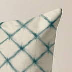 100% cotton cushion cover 30x50 cm Aspe Blue Diago Cont