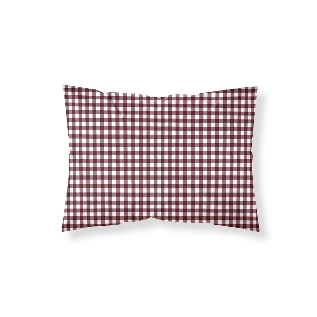 100% cotton Xmas Vichy pillowcase
