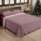 Christmas Vichy 100% cotton sheet set