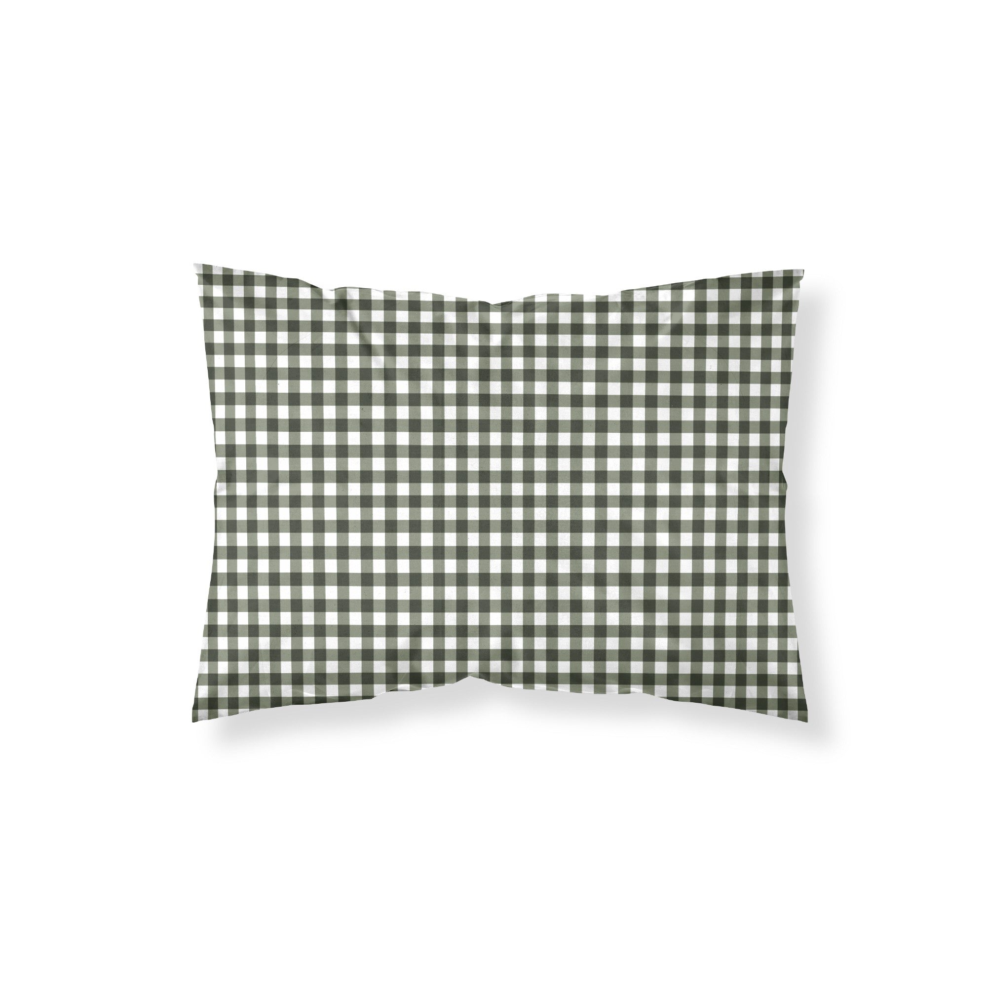 100% cotton pillowcase Xmas Vichy Green