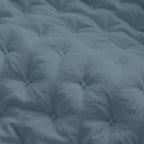 Plain quilted bedspread, Ash Blue, soft to the touch