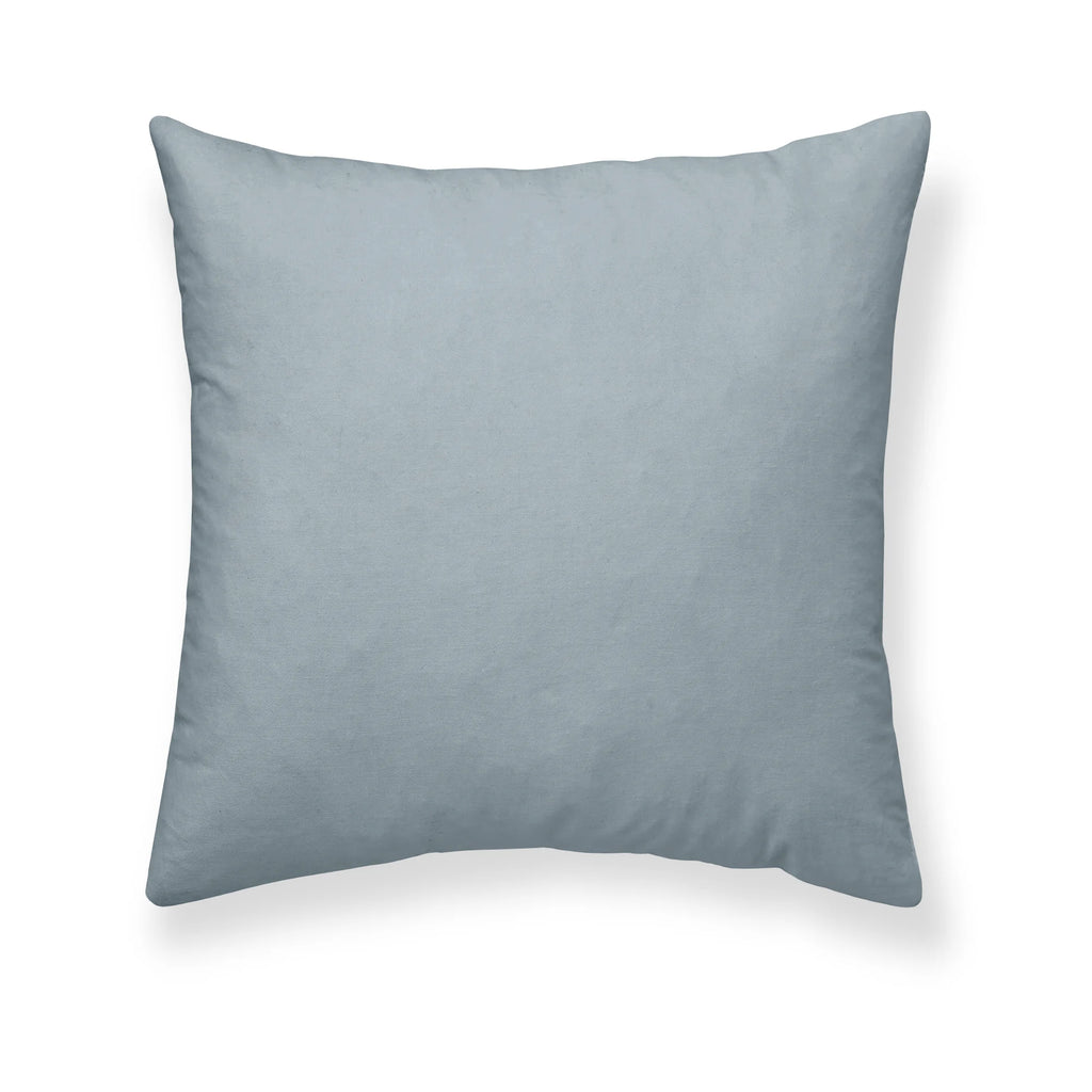 Funda de almohada percal 200 hilos lisa Azul Soft