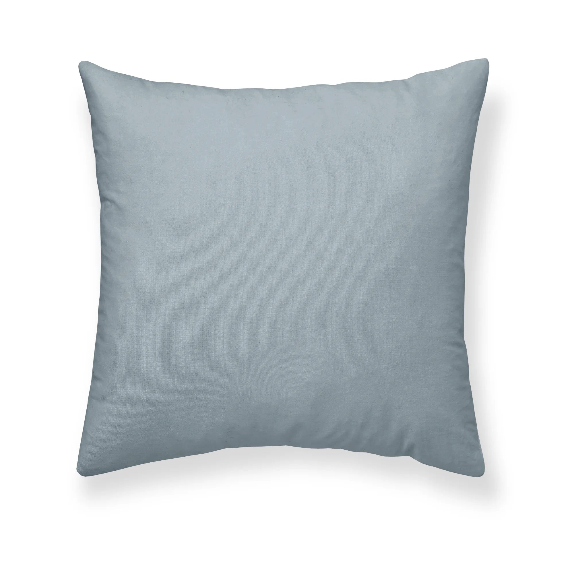 Funda de almohada percal 200 hilos lisa Azul Soft