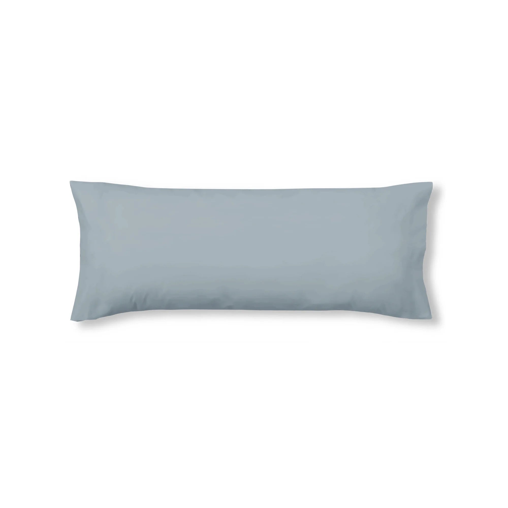 Funda de almohada percal 200 hilos lisa Azul Soft