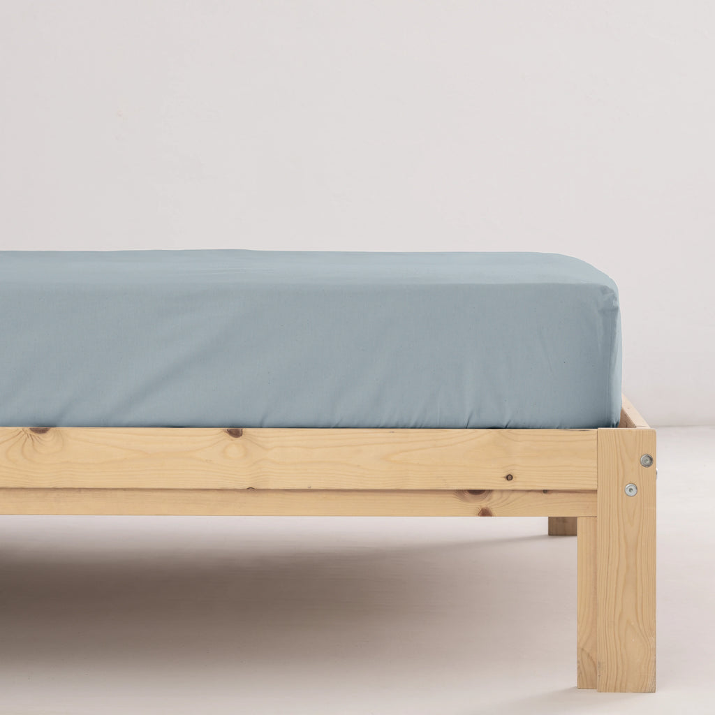 200 Thread Count Percale Sheet Set, Soft Blue