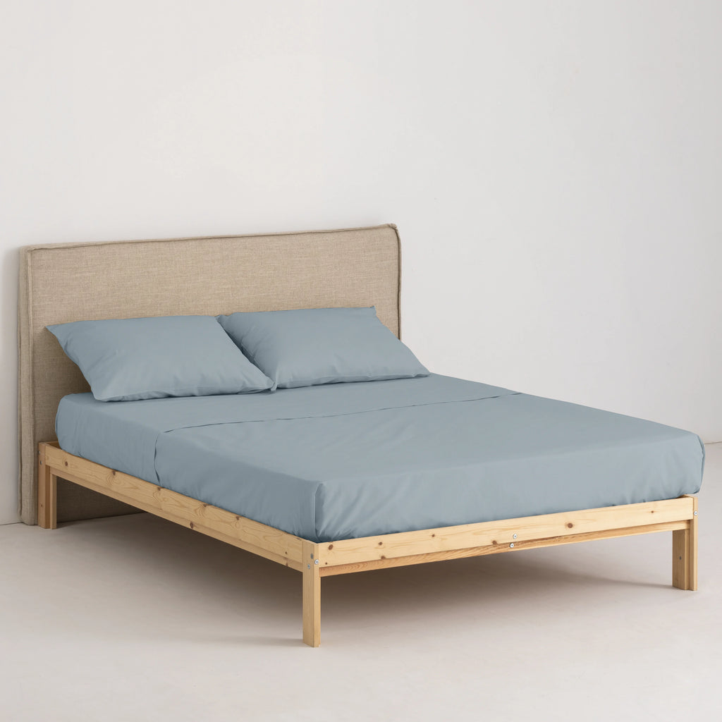 200 Thread Count Percale Sheet Set, Soft Blue