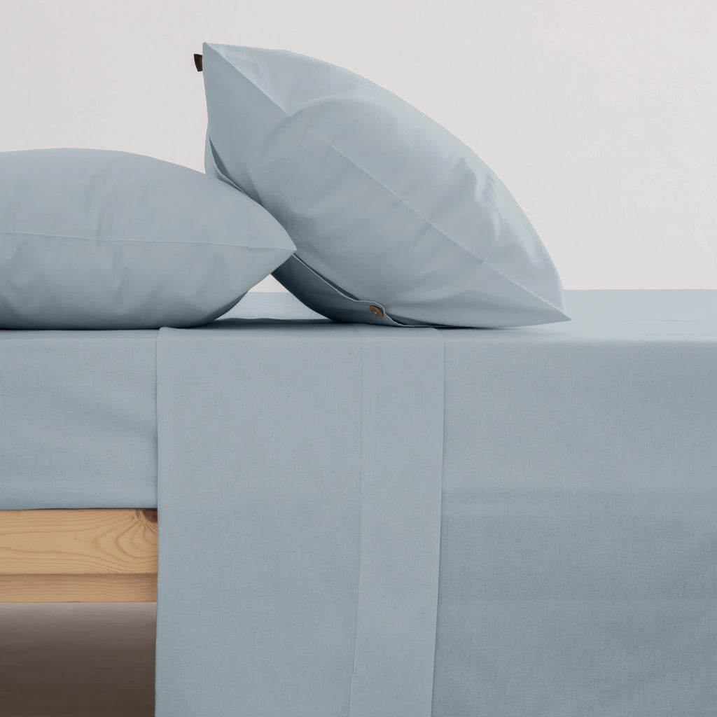 200 Thread Count Percale Sheet Set, Soft Blue