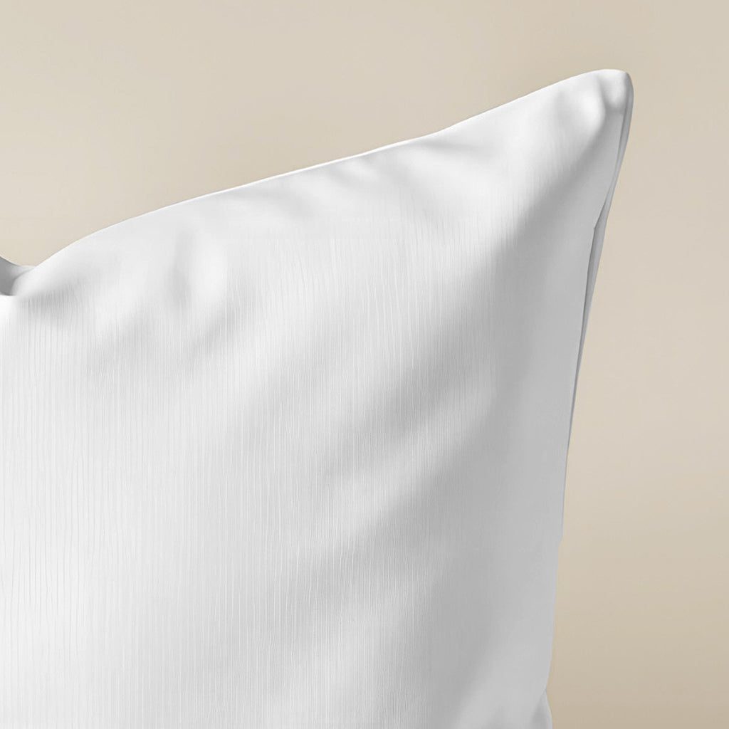 Funda de cojín 100% algodón 50x50 cm Blanco Optico