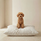 Bobby Beige removable stain-resistant pet bed